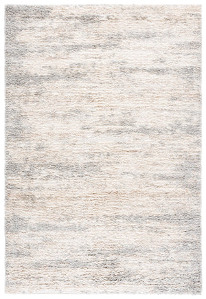 Safavieh Gemma Plush Low-Profile Shag Rug In Ivory Beige Grey — Soft, Stain-Resistant, Turkish Power-Loomed Luxury 5'-3" x 7'-6" GMA600A-5