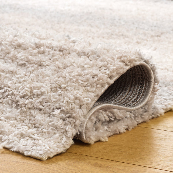 Safavieh Gemma Oversized Shag Rug In Ivory Beige Grey — Plush Low-Profile 7/8" Pile, Durable Power-Loomed Quality 8'-0" x 10'-0" GMA606A-8