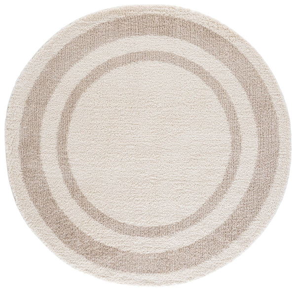 Safavieh Gemma Contemporary Ivory And Beige Shag Rug — Soft Low-Profile Texture, Stain-Resistant, Modern Anchor 8'-0" x 10'-0" GMA608A-8