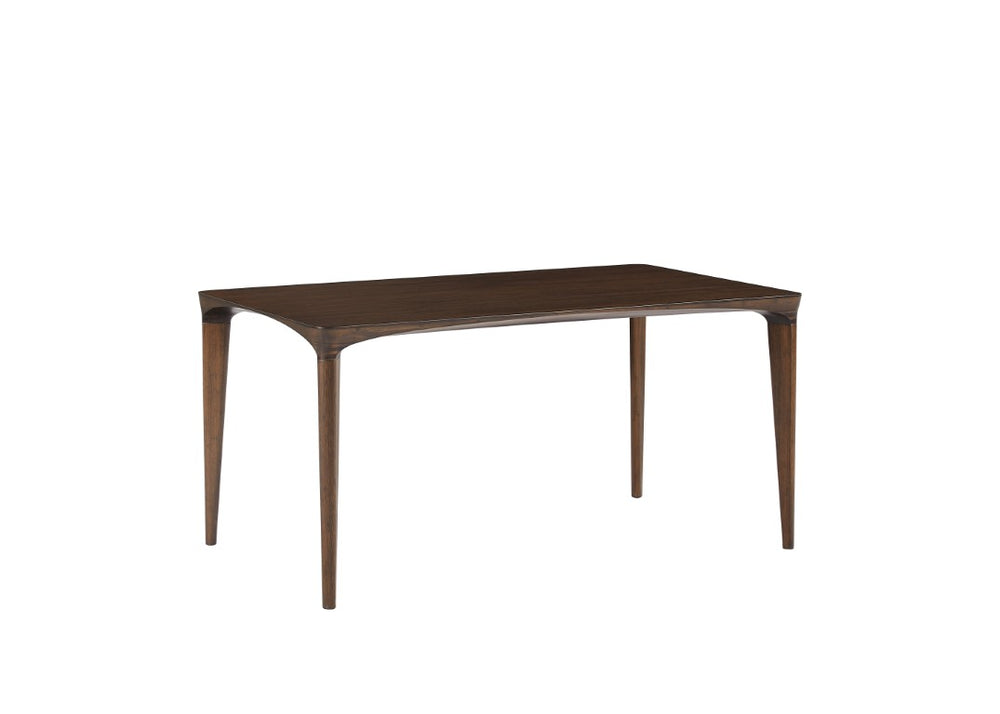 Greenington Marseilles Solid Bamboo Dining Table Sculptural Minimalist Design for Modern Homes Black Walnut GME001BL-S