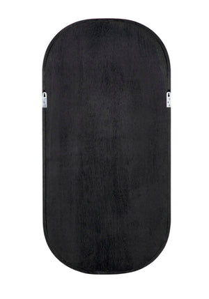 Noir Gorky Mirror II - Modern Elongated Design with Hand-Finished Iron Frame for Contemporary Spaces Pale GMIR170P