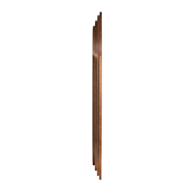 Noir New Fuss Mirror - Elegant Dark Walnut Full-Length Design with Minimalist Frame for Any Room Decor GMIR180DW-A