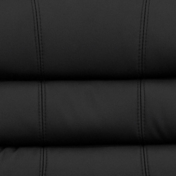 English Elm Lane Mid-Back LeatherSoft Task Chair with Arms - Ergonomic, Swivel Design for Comfort & Mobility GO-1004-BK-LEA-GG