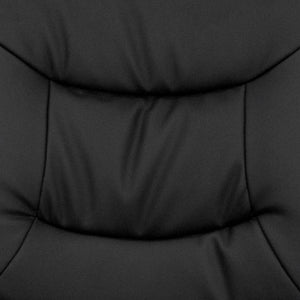 English Elm Cole Ergonomic Mid-Back Swivel Office Chair with LeatherSoft Upholstery for Ultimate Comfort & Style GO-1574-BK-GG