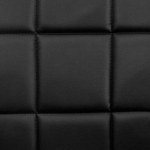 English Elm Clayton Mid-Back Quilted Vinyl Swivel Task Office Chair for Comfort, Style, and Versatile Use Black GO-1691-1-BK-A-GG