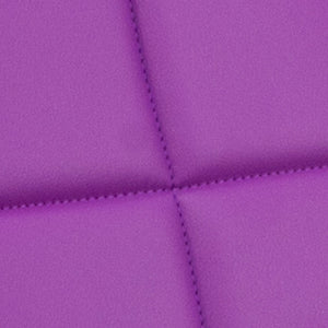 English Elm Clayton Mid-Back Quilted Vinyl Swivel Task Office Chair for Comfort, Style, and Versatile Use Purple GO-1691-1-PUR-A-GG