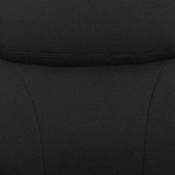 English Elm HERCULES Series Ergonomic Task Office Chair for Big & Tall, 400 lb Capacity, Adjustable Comfort Black Fabric GO-2031F-GG