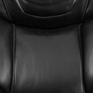 English Elm HERCULES Series Big & Tall Executive Swivel Office Chair with 500 lb Capacity for Ultimate Comfort Black GO-2092M-1-BK-GG