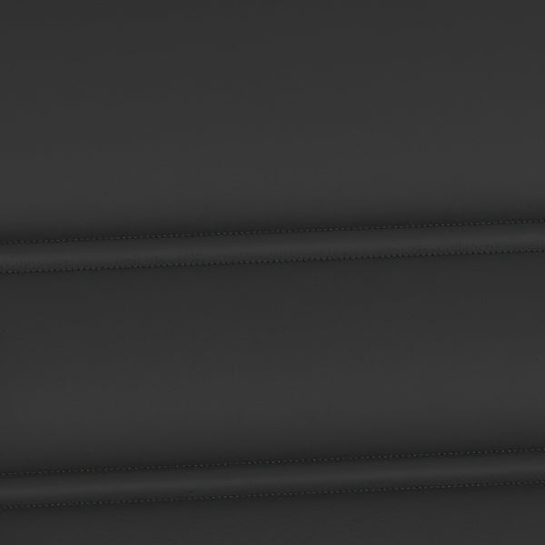 English Elm Lexi Mid-Back LeatherSoft Drafting Chair with Chrome Base, Adjustable Foot Ring & Smooth Wheels Black GO-2286B-BK-RLB-GG