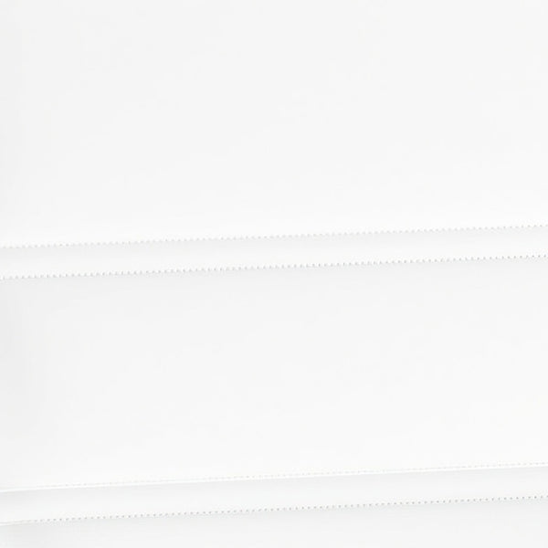 English Elm Lexi Mid-Back LeatherSoft Drafting Chair with Chrome Base, Adjustable Foot Ring & Smooth Wheels White GO-2286B-WH-RLB-GG