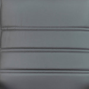 English Elm Whitney High Back Executive Swivel Office Chair - Ergonomic Comfort for Productive Workdays Gray LeatherSoft/Chrome Frame GO-2286H-GR-GG