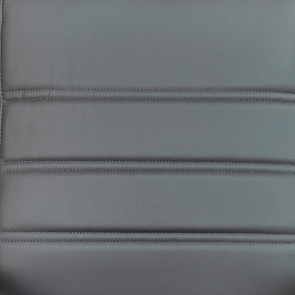 English Elm Whitney High Back Executive Swivel Office Chair - Ergonomic Comfort for Productive Workdays Gray LeatherSoft/Chrome Frame GO-2286H-GR-GG