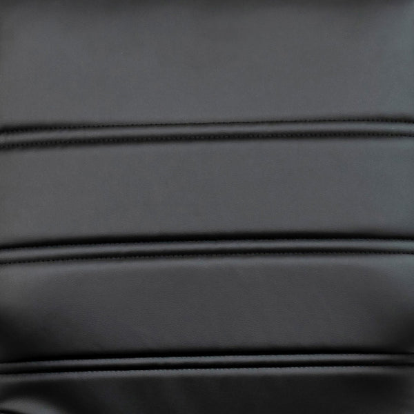 English Elm Whitney Mid-Back Executive Swivel Office Chair - Ergonomic Support, Stylish Design, Adjustable Comfort Black LeatherSoft/Black Frame GO-2286M-BK-BK-GG