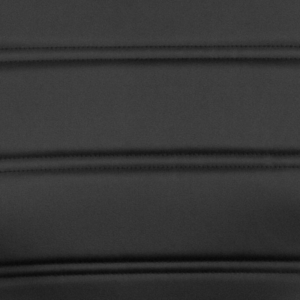 English Elm Whitney Mid-Back Executive Swivel Office Chair - Ergonomic Support, Stylish Design, Adjustable Comfort Black LeatherSoft/Gold Frame GO-2286M-BK-GLD-GG