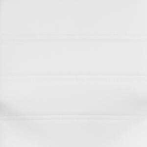 English Elm Whitney Mid-Back Executive Swivel Office Chair - Ergonomic Support, Stylish Design, Adjustable Comfort White LeatherSoft/Gold Frame GO-2286M-WH-GLD-GG