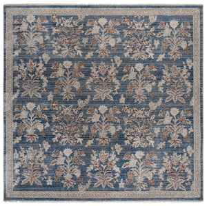 Safavieh Grove Elegant Blue & Ivory Floral Area Rug — Power-Loomed In Turkey, Stain-Resistant & Durable (4X6) 4'-0" x 6'-0" GOV630M-4