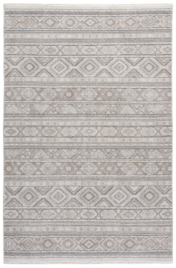 Safavieh Grove Ivory Light Beige Area Rug — Low-Profile Power-Loomed Turkish Blend, Durable Stain-Resistant Comfort 4'-0" x 6'-0" GOV670A-4
