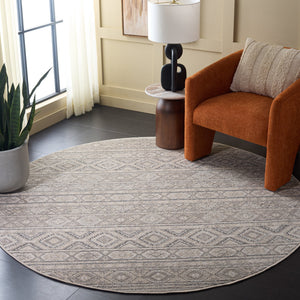 Safavieh Grove Ivory Light Beige Area Rug — Low-Profile, Durable Power-Loomed Turkish Design For High-Traffic Rooms 8'-0" x 10'-0" GOV670A-8