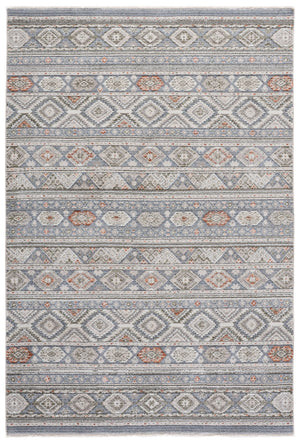 Safavieh Grove Blue And Ivory Area Rug — Low-Profile, Stain-Resistant Polypropylene For Durable Everyday Style 4'-0" x 6'-0" GOV670M-4