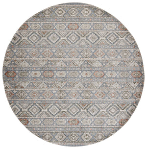 Safavieh Grove Serene Blue & Ivory Runner Rug — Low-Pile, Power-Loomed In Turkey For Durable Hallways 2'-2" x 8'-0" GOV670M-28