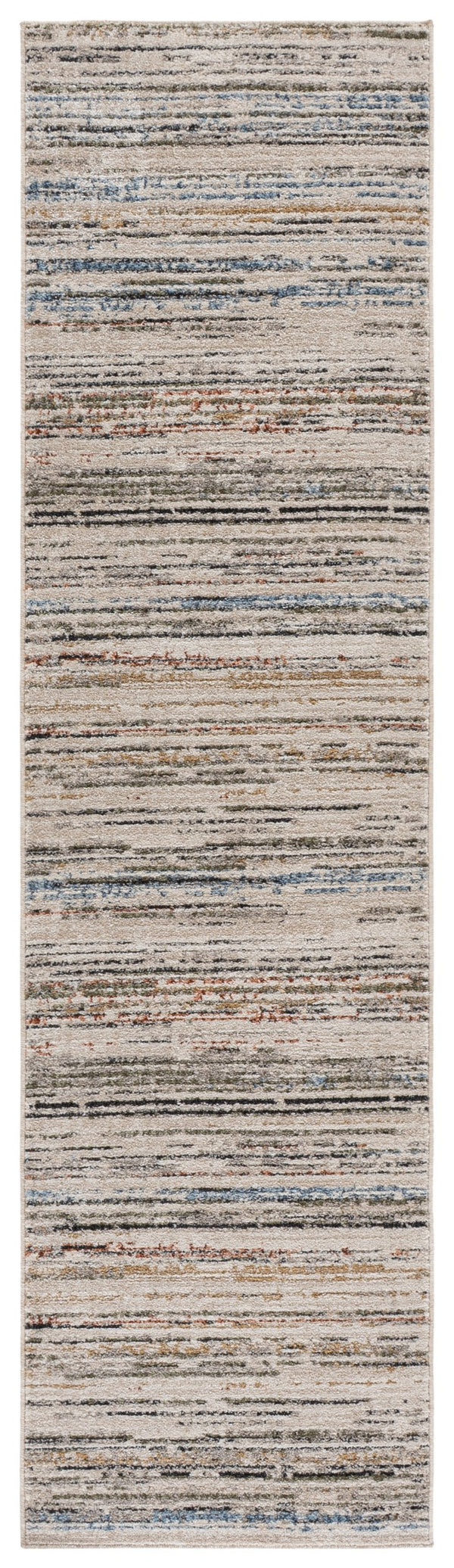 Safavieh Grove Ivory And Blue Rust Area Rug — Low-Profile Power-Loomed Accent Rug, Durable Soft Fibers 5'-3" x 7'-6" GOV672A-5