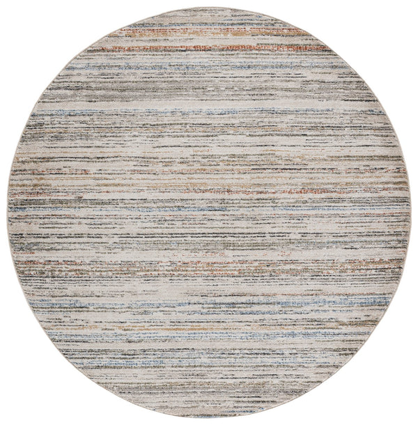 Safavieh Grove Ivory And Blue Rust Area Rug — Low-Profile Power-Loomed Accent Rug, Durable Soft Fibers 5'-3" x 7'-6" GOV672A-5