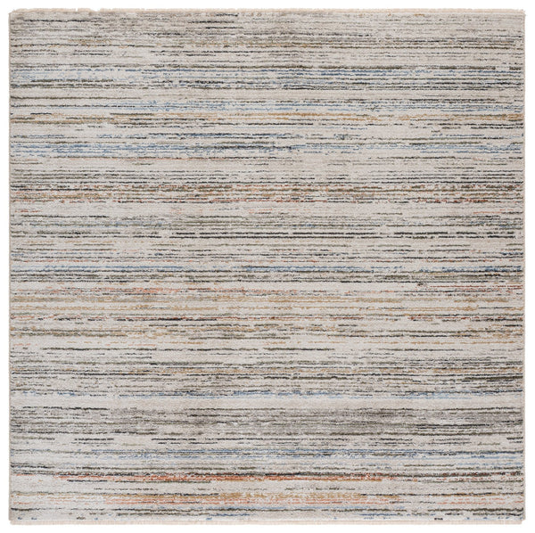 Safavieh Grove Ivory And Blue Rust Area Rug — Low-Profile Power-Loomed Accent Rug, Durable Soft Fibers 5'-3" x 7'-6" GOV672A-5