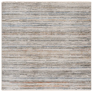 Safavieh Grove Elegant Ivory Rug With Blue-Rust Accents, Low-Profile Power-Loomed Turkey Durable Design 4'-0" x 6'-0" GOV672A-4