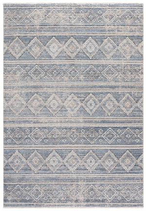 Safavieh Grove Contemporary Blue And Ivory Area Rug — Low-Profile Power-Loomed Turkey Durability & Style 8'-0" x 10'-0" GOV678M-8