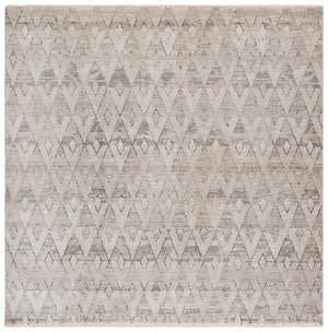 Safavieh Grove Timeless Ivory Beige Square Rug — Low-Profile Power-Loomed Turkish Design, Durable & Stain-Resistant 6'-7" x 6'-7" GOV682A-7SQ