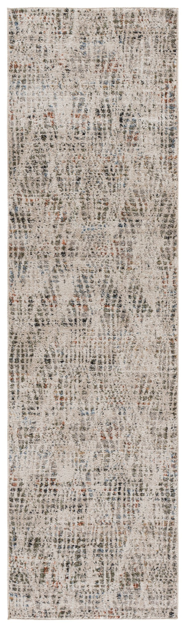 Safavieh Grove Round Ivory And Green Minimalist Rug — Turkish Power-Loomed, Durable Low-Profile Comfort And Style 6'-7" x 6'-7" GOV684A-7R