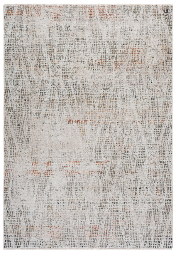 Safavieh Grove Ivory And Green Minimalist Area Rug — Low Pile, Durable Power‑Loomed Design For Everyday Elegance 4'-0" x 6'-0" GOV684A-4