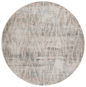 Safavieh Grove Modern Ivory And Green Area Rug — Low-Profile Power-Loomed Polypropylene, Stain-Resistant 5'-3" x 7'-6" GOV684A-5
