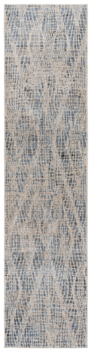 Safavieh Grove Modern Blue-Beige Runner Rug, Low-Profile 3/8" Pile, Durable Power-Loomed Turkish Finish 2'-2" x 8'-0" GOV684M-28