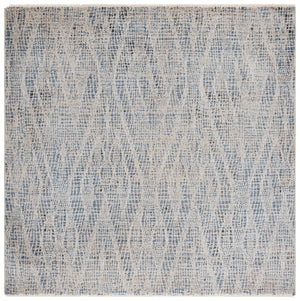Safavieh Grove Modern Blue And Beige Area Rug — Low-Profile Power-Loomed Polypropylene Blend, Durable Elegance 8'-0" x 10'-0" GOV684M-8