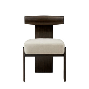 Greenington Olly Solid Bamboo Dining Chair Set of Two with Cushioned Seat and Performance Fabric GOY002B