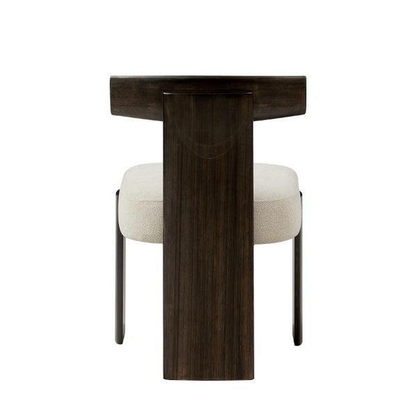 Greenington Olly Solid Bamboo Dining Chair Set of Two with Cushioned Seat and Performance Fabric GOY002B