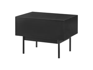 Greenington Park Avenue Solid Bamboo Nightstand with Soft Close Drawer and Matte Black Accents GPA0004RB