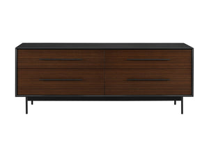 Greenington Park Avenue Solid Bamboo Double Dresser with 4 Soft Close Drawers and Steel Base GPA0006RB
