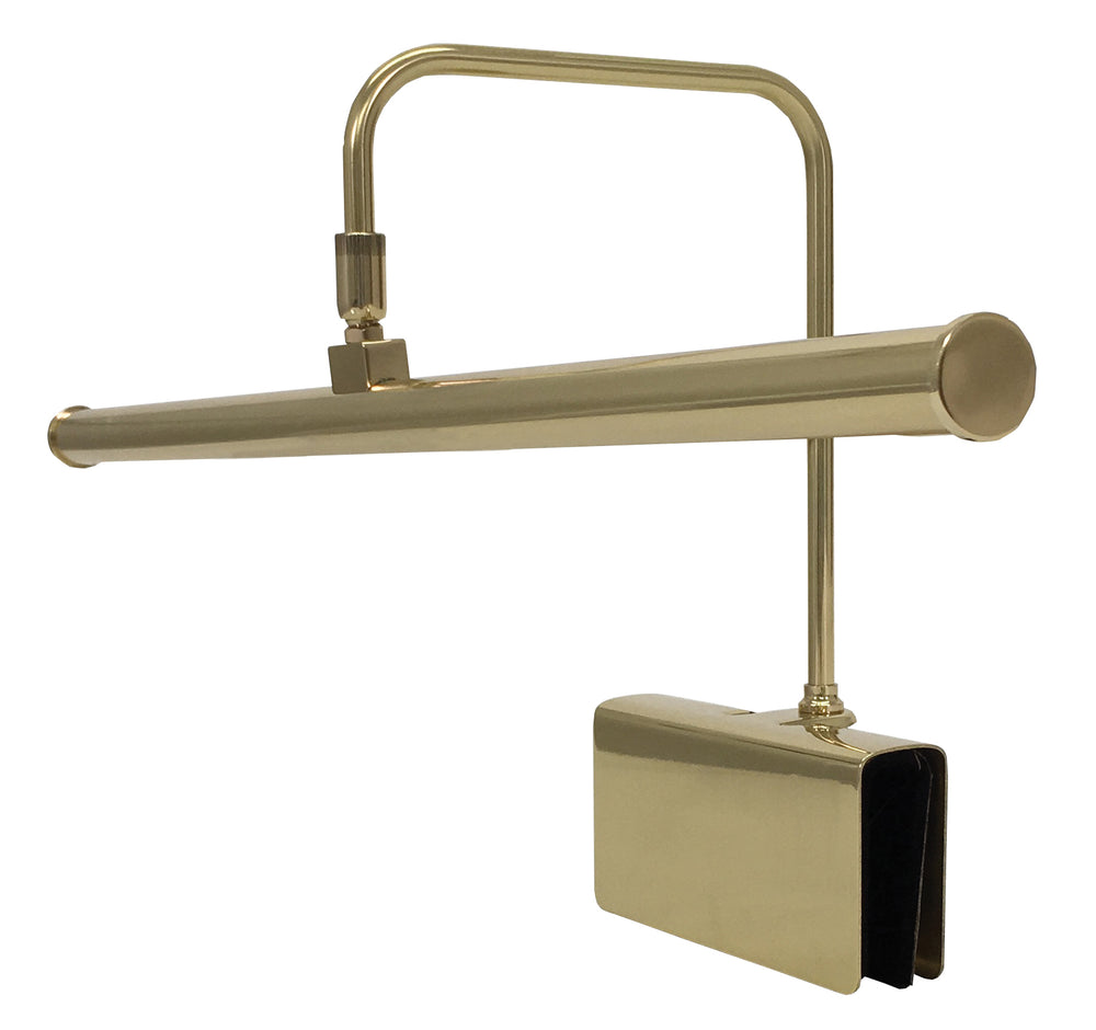 House Of Troy Grand Piano Led Clamp Lamp - Elegant Lighting Solution For Pianos And Desks With Modern Style Black,Satin Nickel Metal Gpled19-527