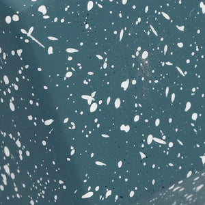 TOV Furniture Gabby Speckled Concrete Decorative Dumbbell - Unique Sculptural Accent for Modern Home Decor Blue TOV-C18719