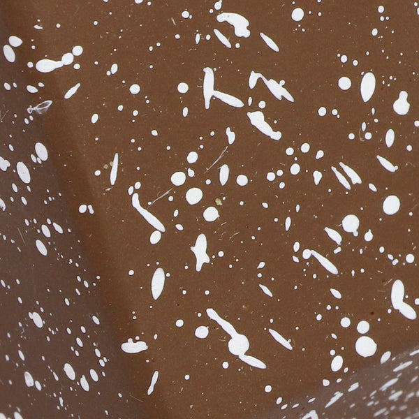 TOV Furniture Gabby Speckled Concrete Decorative Dumbbell - Unique Sculptural Accent for Modern Home Decor Red TOV-C18718