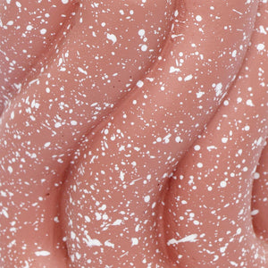 TOV Furniture Gabby Modern Speckled Concrete Vase - Sculptural Decorative Accent for Fresh Flowers & Dried Stems Pink TOV-C18716