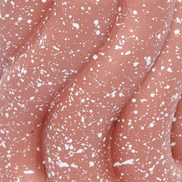 TOV Furniture Gabby Modern Speckled Concrete Vase - Sculptural Decorative Accent for Fresh Flowers & Dried Stems Pink TOV-C18716