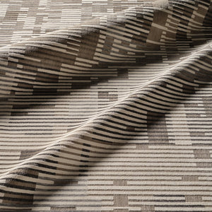 Jaipur Living Graphite Gravity Gra01 Powerloomed Machinemade 100% Polyester Lines Stripes Indoor Rug Gray, Cream 100% Polyester Rug155183