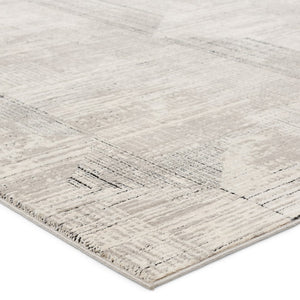 Jaipur Living Graphite Sublime Modern Industrial Machine Made Indoor Rug Gray 8'x10'