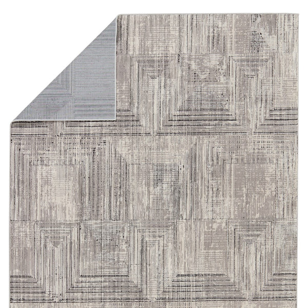 Jaipur Living Graphite Sublime Modern Industrial Machine Made Indoor Rug Gray 8'x10'