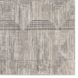 Jaipur Living Graphite Sublime Modern Industrial Machine Made Indoor Rug Gray 8'x10'