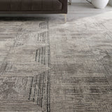 Jaipur Living Graphite Sublime Modern Industrial Machine Made Indoor Rug Gray 8'x10'