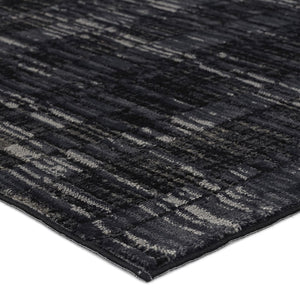 Jaipur Living Graphite Carbon Modern Industrial Machine Made Indoor Rug Gray 8'x10'